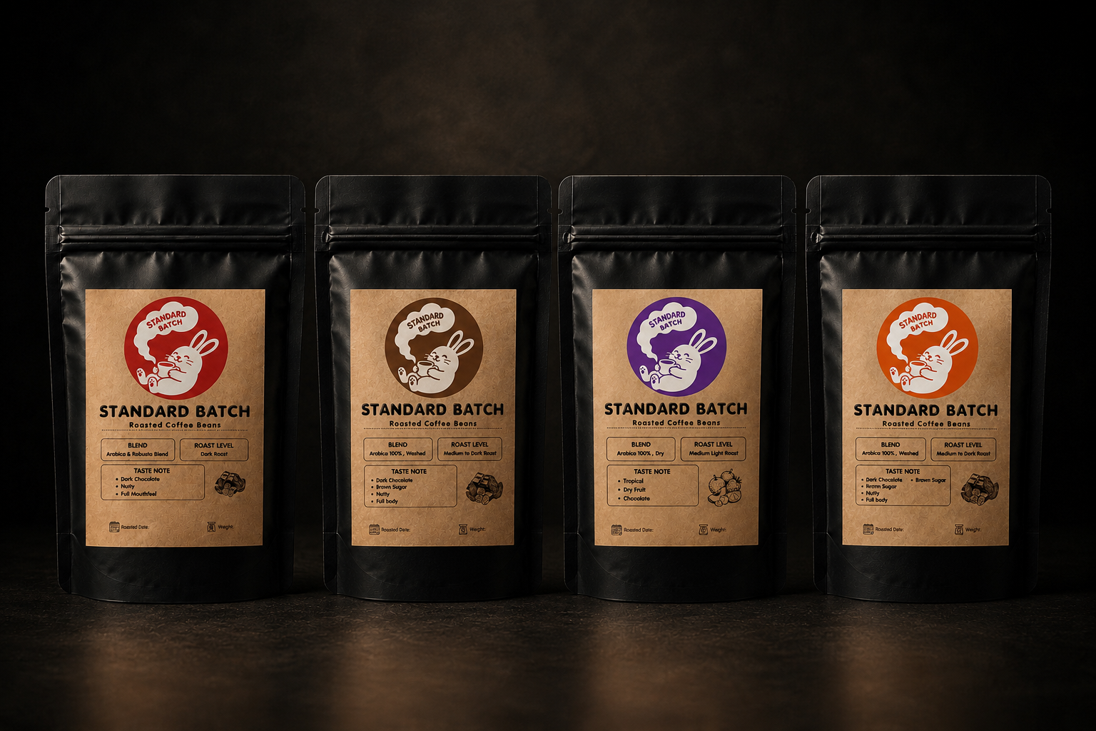 Standard Batch Coffee Bags